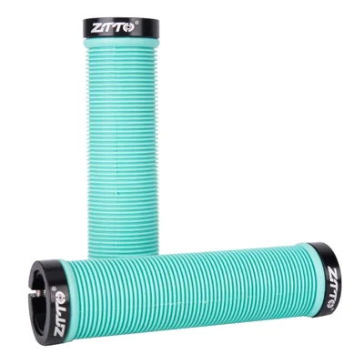 ZTTO AG15 Lock-on Anti-slip Handlebar Grips for MTB Mountain Bicycle Folding Bike - Blue