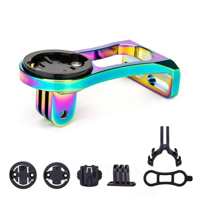 ZTTO MBJ-03 Mountain Bike Computer Mount Holder Extension Bracket for Garmin Bryton Cateye - Colorful