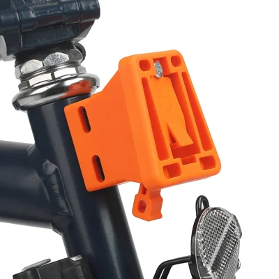 RHINOWALK SK709 For Brompton Bicycle Front Carrier Block Latch Lever Kit Set - Orange