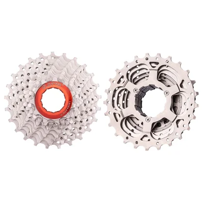 ZTTO Silver 10 Speed Flywheel Bike Cassette for Road Bicycle - 11T-25T