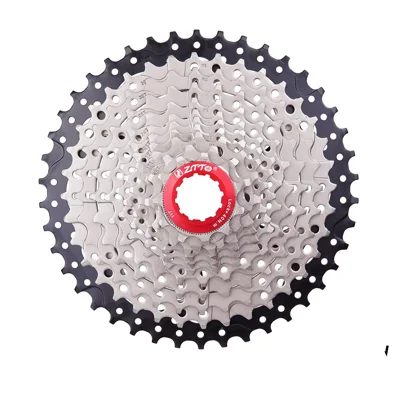 ZTTO 1142 Mountain Bike 11-42T Flywheel 11 Speed Bicycle Cassette Replacement Part - Black / Silver