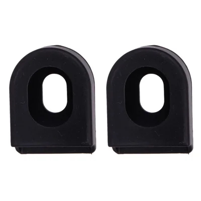 ZTTO Z800 1 Pair Bicycle Cranks Case Silicone Mountain Bike Chainwheel Crank Cover - Black