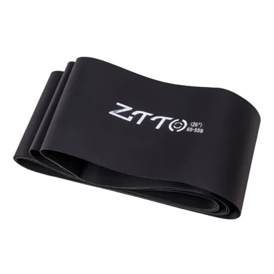 ZTTO 26'' Bicycle Rim Strip 65mm Width Bicycle Inner Tube Pad Rim Liner Protection Pad Puncture Proof Belt - Black