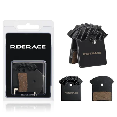 RIDERACE RR9331 Aluminum+Ceramics Bicycle Brake Pads for Shimano L03A / Ultegra R8070 / XTR M9100 / BR-RS805 / BR-RS505 - Style A