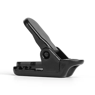 HALIN 10Pcs / Set Alligator Clip Crocodile Tent Awning Windproof Fixing Clamp for Outdoor Camping Canopy - Black