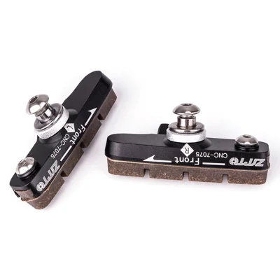 ZTTO TQWSCP 1 Pair Bike Brake Pads Set Mountain Bicycle C-Brake Pads Bike Brake Blocks Kit - Black