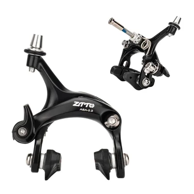 ZTTO 1 Pair Road Bike Brake Dual Pivot Calipers Bicycle Front Rear C Brake Caliper - 2.2D