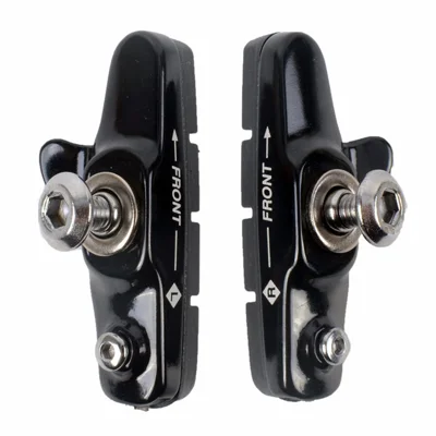 ZTTO SCP1 Aluminum+Rubber Lightweight Road Bike Brake Shoes C Brake Caliper Hoof - Black