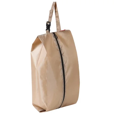 AOTU AT9010 Outdoor Travel Shoes Storage Bag Oxford Cloth Sneakers Sandals Carrying Bag - Khaki