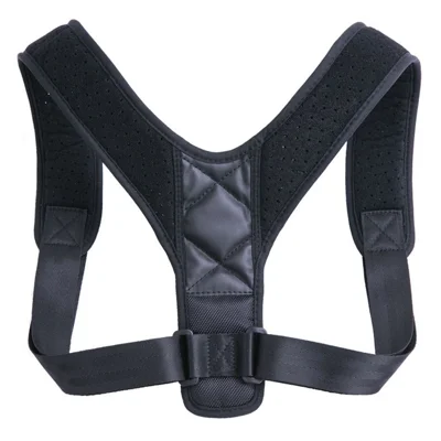 WOSWEIR SH0140 Adjustable Posture Corrector Anti-Humpback Correction Belt Fitness Back Brace Strap - S