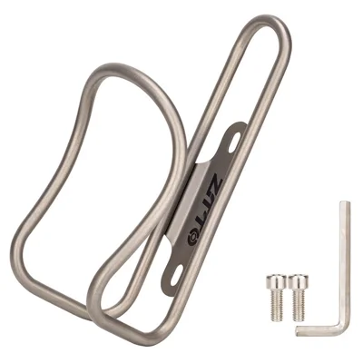 ZTTO Titanium Alloy Water Bottle Cage Road Mountain Bike Water Bottle Holder - Style L