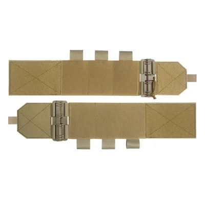 H267 Elastic Tactical Vest Cummerbund Quick Release Mounting Strap for JPC / CPC / LBT / LBX / FCPC - Khaki