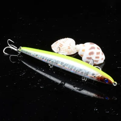 CH66 12.5cm 20g Fishing Spinner Lure Treble Hook Artificial Fishing Bait - Style 1