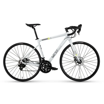 WEST BIKING JX100 700C Road Bike Lightweight Aluminum Alloy Disc Brake Bicycle for 165 - 178cm Height - Black