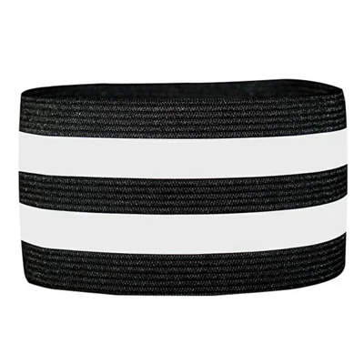103388 1Pc Reflective Leg Band Cycling Trouser Clip Bike Pants Strap Ankle Band for Night Running Mountaineering - Black