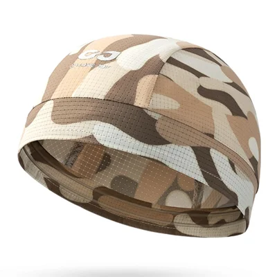 GOLOVEJOY XMZ293 Hurtigt tørrende, fugtoptagende skullcap med UV-beskyttelse, sommercykelhjelm liner - Style C