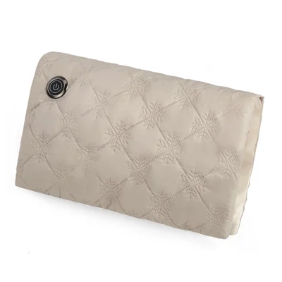 Graphene Electric Hand Warmer 3 Temperature Levels Water Free Portable Heating Pad (No Power Bank) - Beige