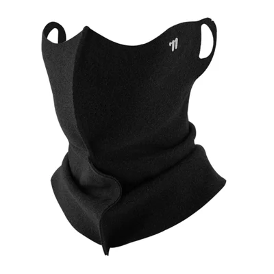 WEST BIKING YP0201483 3D Cutting Cycling Face Mask Windproof Neck Gaiter for Outdoor Bike Riding - Black