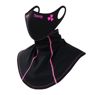 DTJ72 3D Winter Outdoor Sports Ski Mask for Women Windproof Fleece Lined Neck Warmer Cycling Face Cover