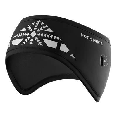 ROCKBROS Outdoor Cycling Headband Ear Warmer Winter Warm Earmuffs Headwear with Glasses Holes, 47240002001 ZHD011