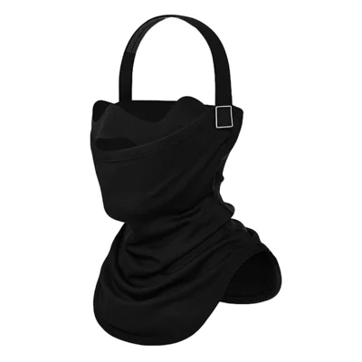 GOLOVEJOY DTJ66 Ski Mask Balaclava Windproof Thermal Face Cover with Headband for Outdoor Sports - Black