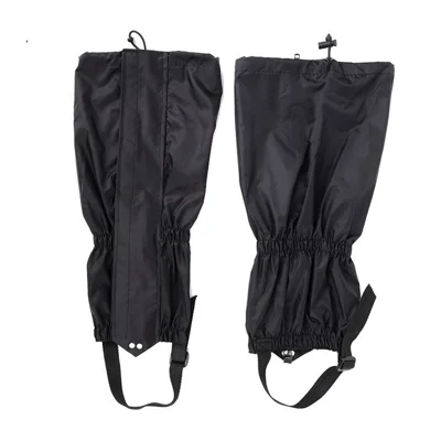 1 paire de guêtres de randonnée et de camping imperméables pour l'extérieur, couvre-chaussures Anti-insectes pour les jambes