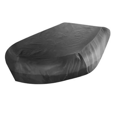 230x165x46cm V Shape Waterproof Marine Boat Cover 210D Oxford Cloth Inflatable Boat Cover - Black