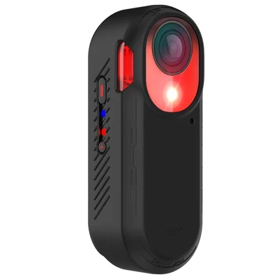 Для Garmin Varia RCT715 Силиконовый чехол Противоскребковый мягкий чехол Велосипедный фонарь Велосипедный радар Защитная муфта - Черный