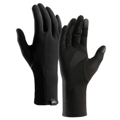 GOLOVEJOY DB66 One Pair Longer Wrist Design Winter Gloves Finger Touch Screen for Running, Hiking, Fishing - M