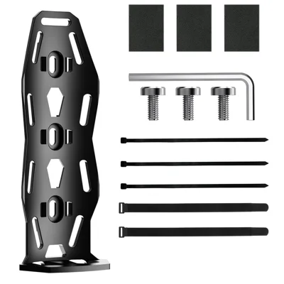 ENLEE Bike Front Fork Bag Holder Bracket Quick Release Bicycle Mount Base - For Mountain Bike