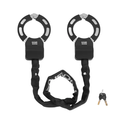 ROCKBROS Bike Lock Chain Lock for Electric Scooter  /  Balance Bike  /  Mountain Road Bicycle Anti-Theft Security