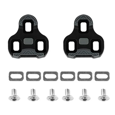 10EE0038 1 Pair Bicycle Anti Slip TPU Cleat for MTB / Road Bike Universal Pedal Cleats - Black