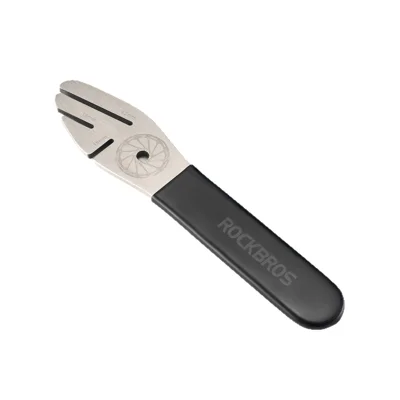ROCKBROS TP-CR01 Disc Brake Adjustment Tool 4mm Stainless Steel 15/18/42mm Opening Anti-slip Handle for Road Bike Disc Brake Repair