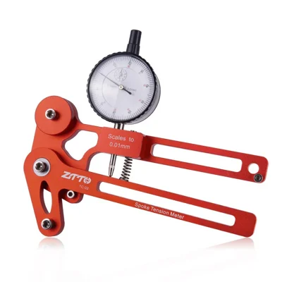 ZTTO TC-02 Cykel Spänningsmätare Precision Spoke Kontrollverktyg - Mekanisk Röd