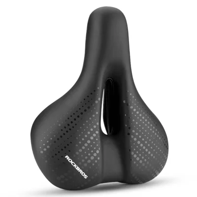 ROCKBROS 38218916002 MTB Fahrrad Breit Sattel Sitz PU-Leder Stoßdämpfung Fahrrad Kissen
