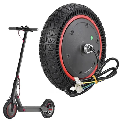 LYXM294-2 For Xiaomi Mi Electric Scooter Pro 2 / 1S / M365 Wheel Tire 350W Motor 8.5x2.125 inch