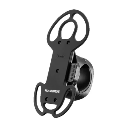 ROCKBROS S55J-Z23 Magnetische Fiets telefoonhouder 360 graden Quick Release Stuurbeugel voor Fietsen - Zwart
