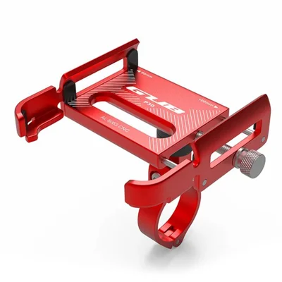GUB P30 Aluminum Alloy Phone Holder Bike Cell Phone Mount Cycling Bracket - Red