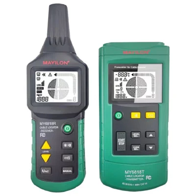 MAYILON MY6818 Portable Wire Tracker Professional Wire Cable Tracker Metal Pipe Locator Detector Tester