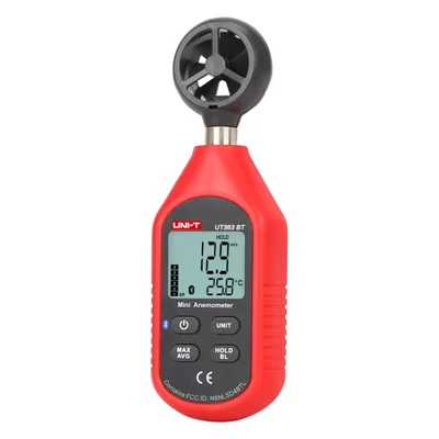 UNI-T UT363BT 0~30m / s Wind Speed Tester Digital Mini Anemometer Sensor with Backlight (No Battery)