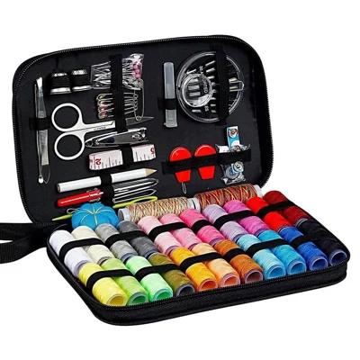 98Pcs Household Sewing Kit DIY Embroidery Handwork Tool Needle Thread Scissor Set