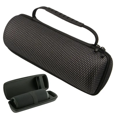 For JBL Flip 7 / Flip 6 / Flip 5 Storage Case Bluetooth-Compatible Speaker Oxford Cloth Carrying Bag with Hand Strap
