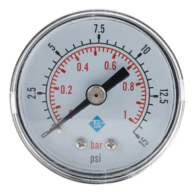 TS-Y40Z8 مقاس 1/8 بوصة بوصلة هيدروليكية BSPT مقياس ضغط هيدروليكي 40 مم أداة قياس - 15 رطل/بوصة مربعة