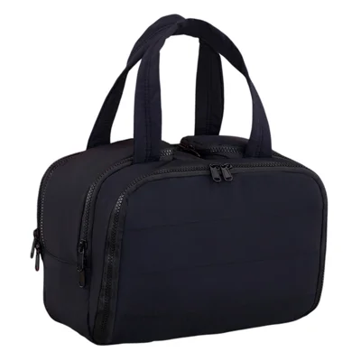 8089 Multifunctional Large Capacity Makeup Bag Travel Toiletry Organizer Portable Cosmetic Storage Bag - Black
