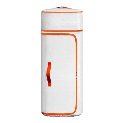 25 x 52cm PVC Cylindrical Storage Bag for Clothes Bedding Moistureproof Organizer with Carry Handles