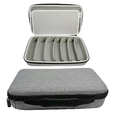 Protective Case for Sunglasses / Reading Glasses / Prescription Eyewear Storage Bag Holds Up To 7 Pairs
