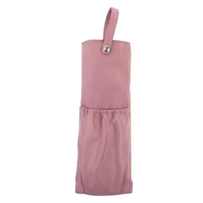 Bolsa de almacenamiento de tenaza para el cabello, resistente al calor, organizador colgante para herramientas de peinado - Rosa claro