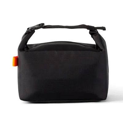 Japanese Style Insulated Lunch Bag Large Capacity Bento Box Carrier Tote Thermal Cooler for Work / Office - Black