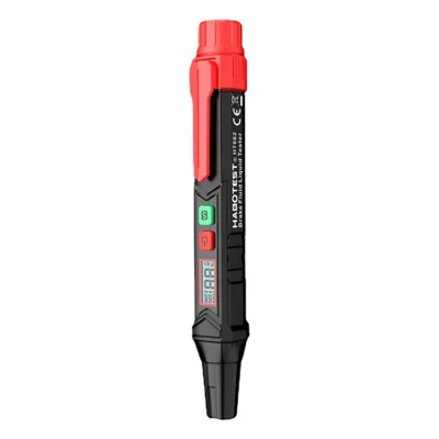 HABOTEST HT662 Brake Fluid Tester Audio Visual Dual Alarm LCD Display Digital Tester Pen (without Battery) - Black / Red