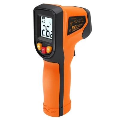 T600 Infraroodthermometer, bereik van -50 tot 600 graden Celsius, reactietijd 0,5 s, verhouding 12:1